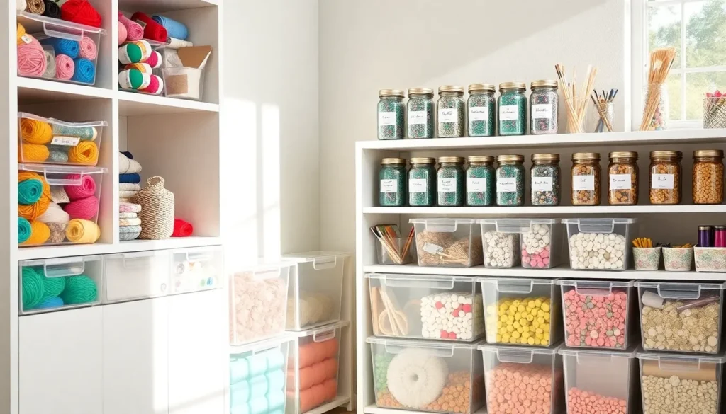 arts and crafts storage containers