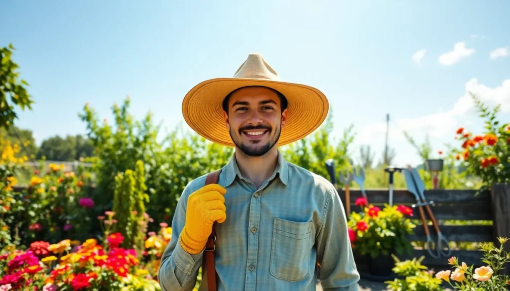gardening hats