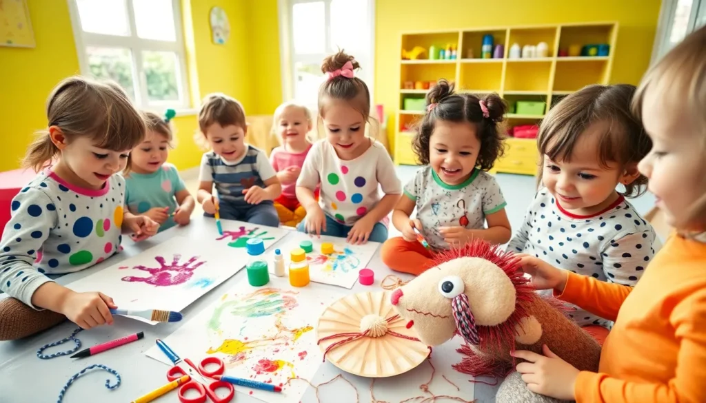 arts and crafts for 3 year olds