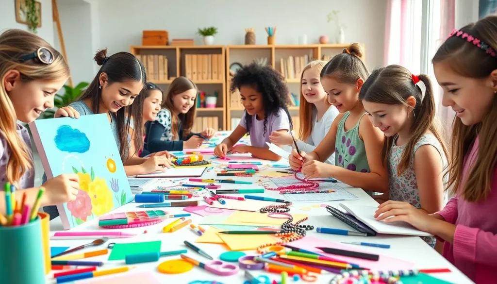 arts and crafts for girls